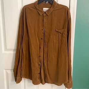 Goodfellow & Co Corduroy Button Down Shirt